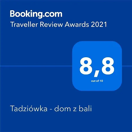 Tadziowka - Dom Z Bali Prázdninový dům *